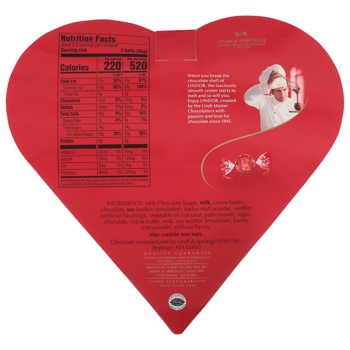 slide 10 of 14, Lindt Lindor Milk Chocolate Truffles 3 oz, 3 oz