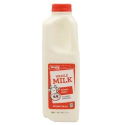 Weis Quality Grade A Whole Milk - 1 qt