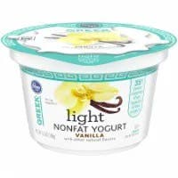 Kroger Greek Light Vanilla Nonfat Yogurt