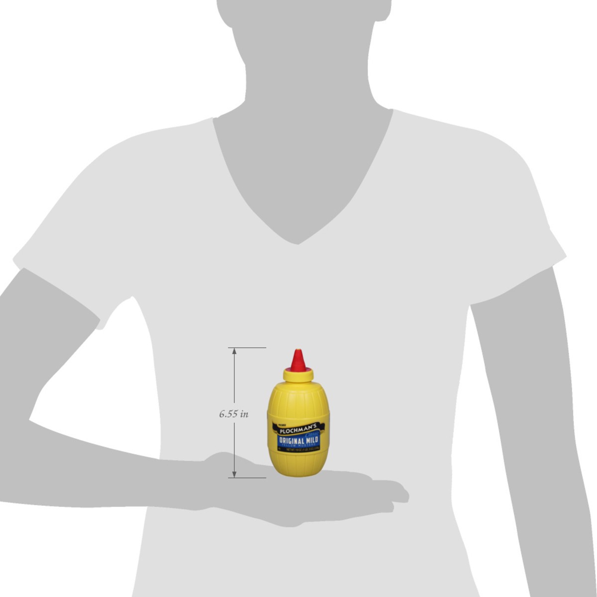 slide 8 of 14, Plochman's Original Mild Yellow Mustard 19 oz, 19 oz