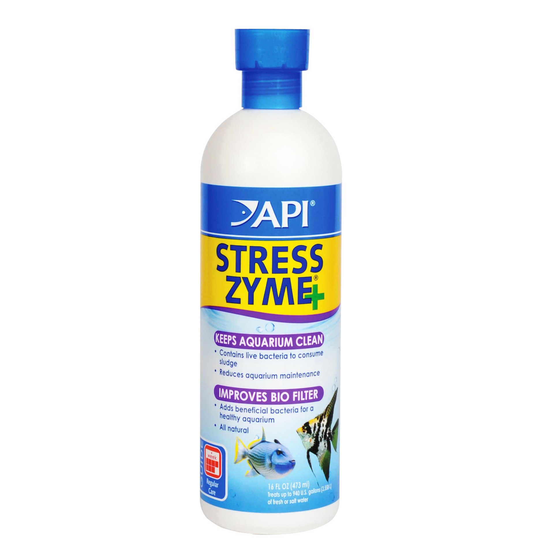 slide 1 of 1, API Stress Zyme, 16 fl oz