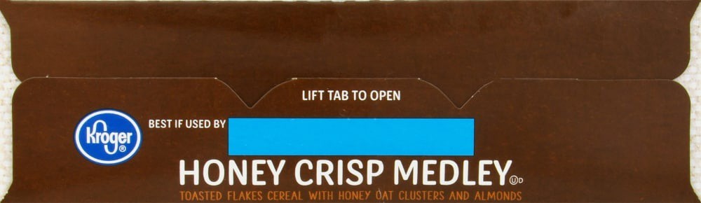 slide 6 of 6, Kroger Multi-Grain Honey Crisp Medly Toasted Flakes Cereal, 14.5 oz