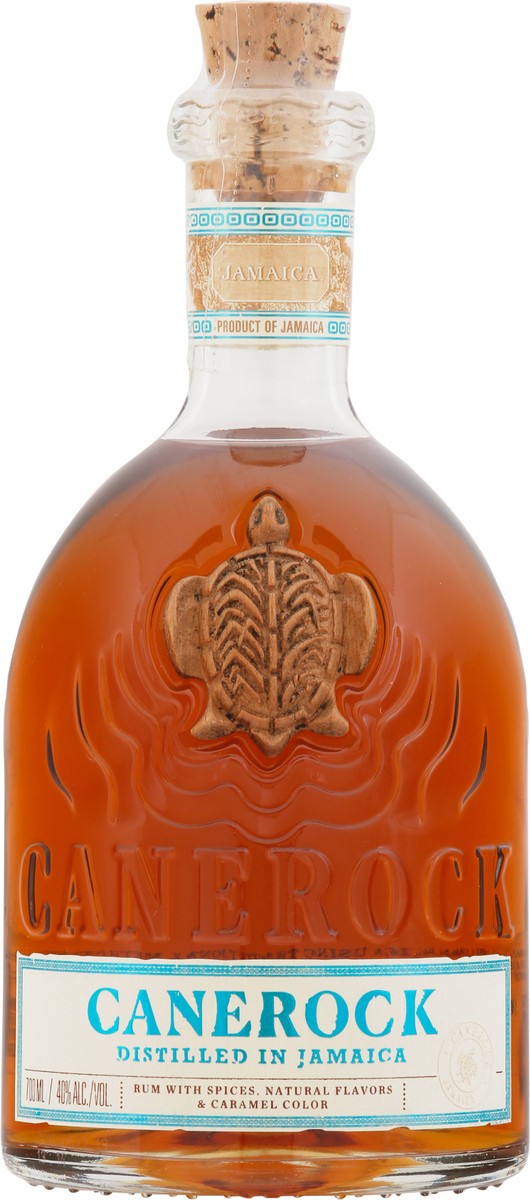 slide 5 of 9, Canerock Spiced Rum, 700 ml