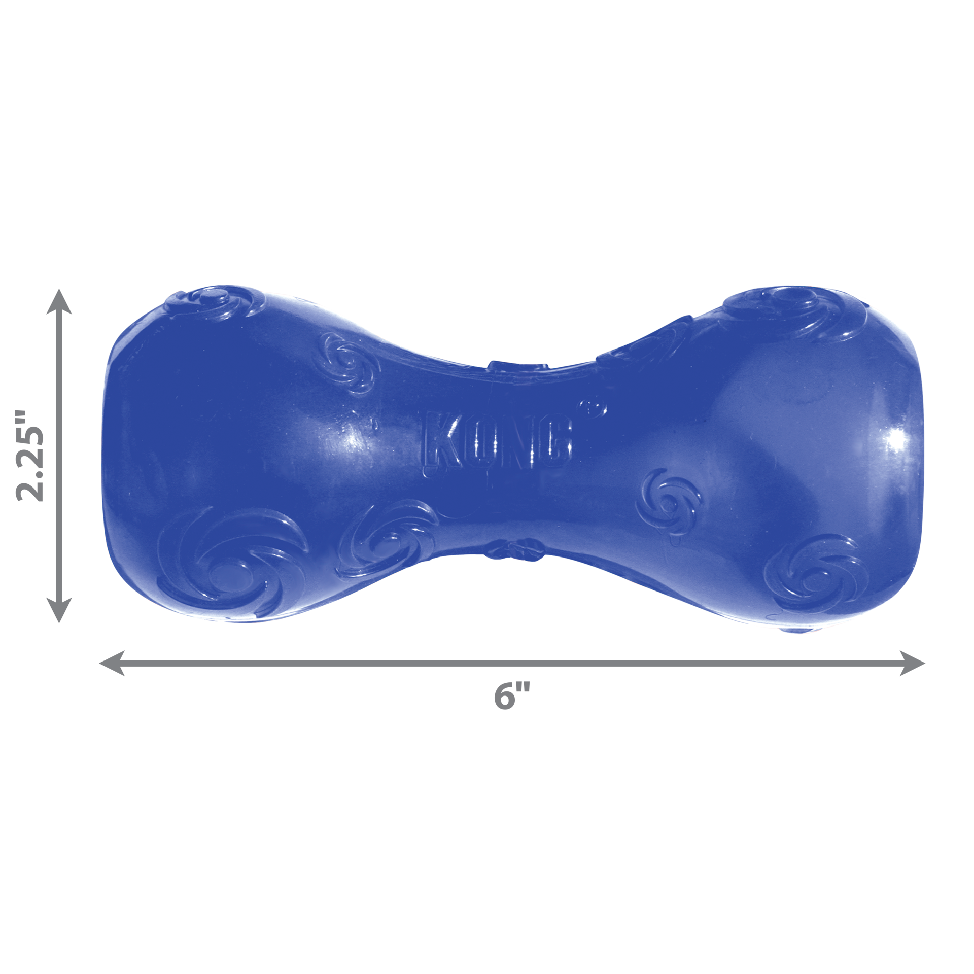 slide 3 of 3, KONG Squeezz Dumbbell Assorted Dog Toy, 1 ct