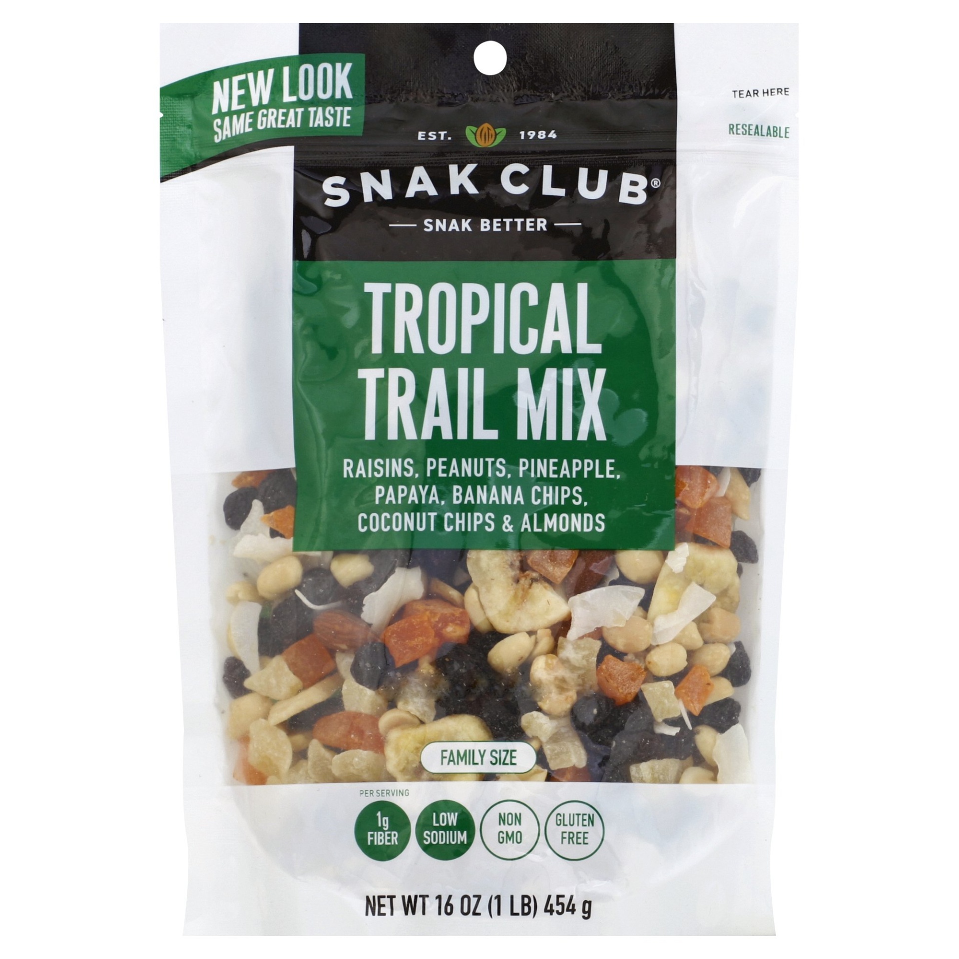 Snak Club Tropical Trail Mix 16 oz Shipt