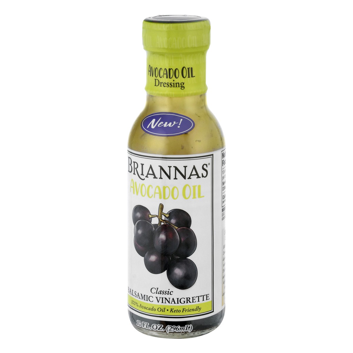 slide 12 of 12, BRIANNAS Classic Balsamic Vinaigrette Avocado Oil Dressing 10 oz, 10 oz