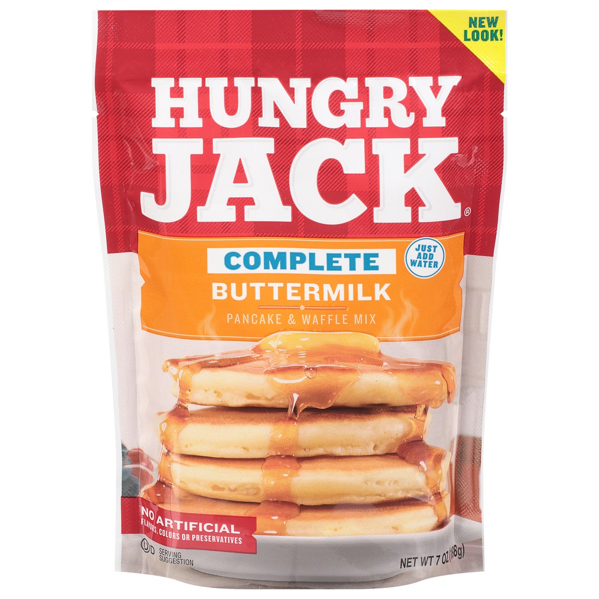 slide 1 of 1, Hungry Jack Complete Buttermilk Pancake & Waffle Mix 7 oz, 7 oz