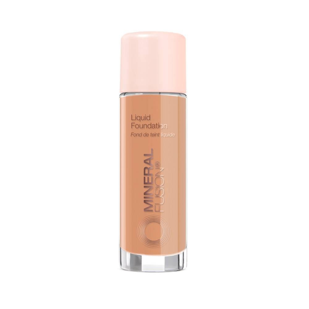 slide 1 of 4, Mineral Fusion Liquid Foundation - Olive 2 - Medium - 1.0 fl oz, 1 fl oz