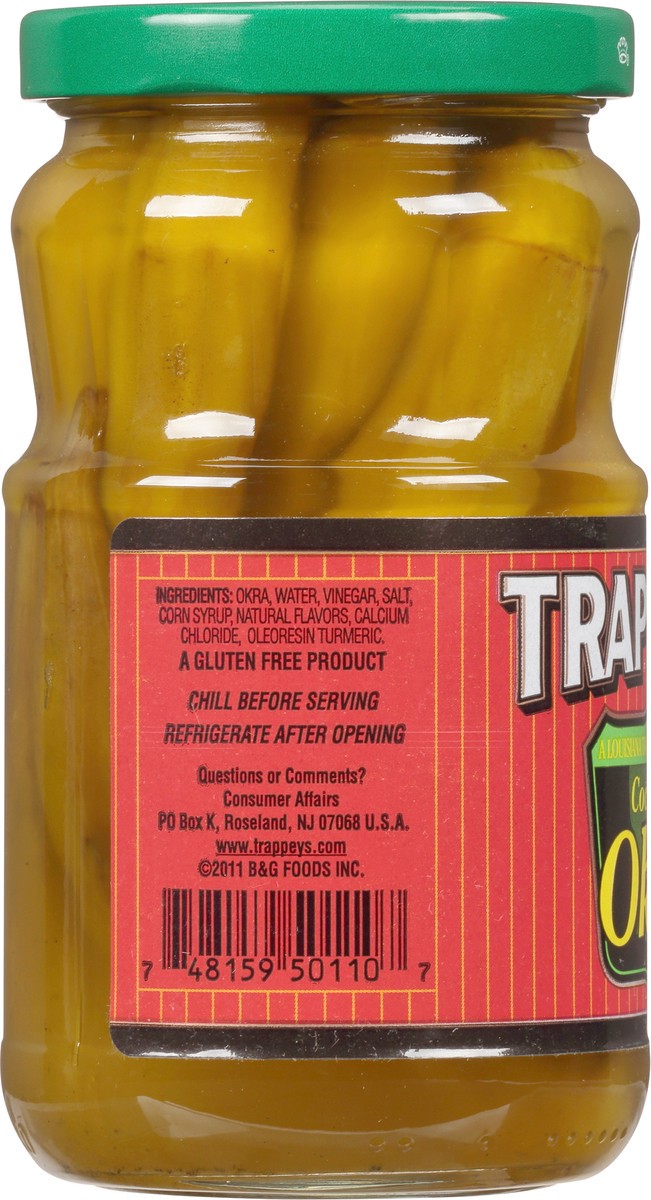 slide 9 of 12, Trappey's Trappey Mild Cocktail Okra, 12 oz