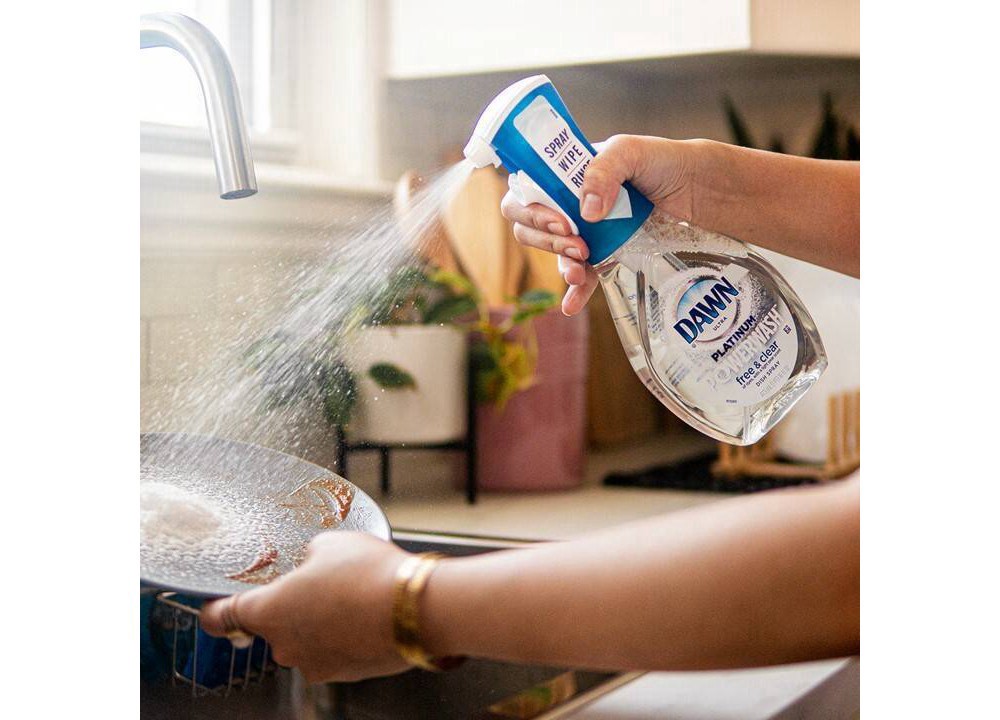 slide 5 of 11, Dawn Powerwash Spray Refill, Dish Soap, Dishwashing Liquid, Free & Clear, 1 Refill, 16 Fl Oz, 16 oz