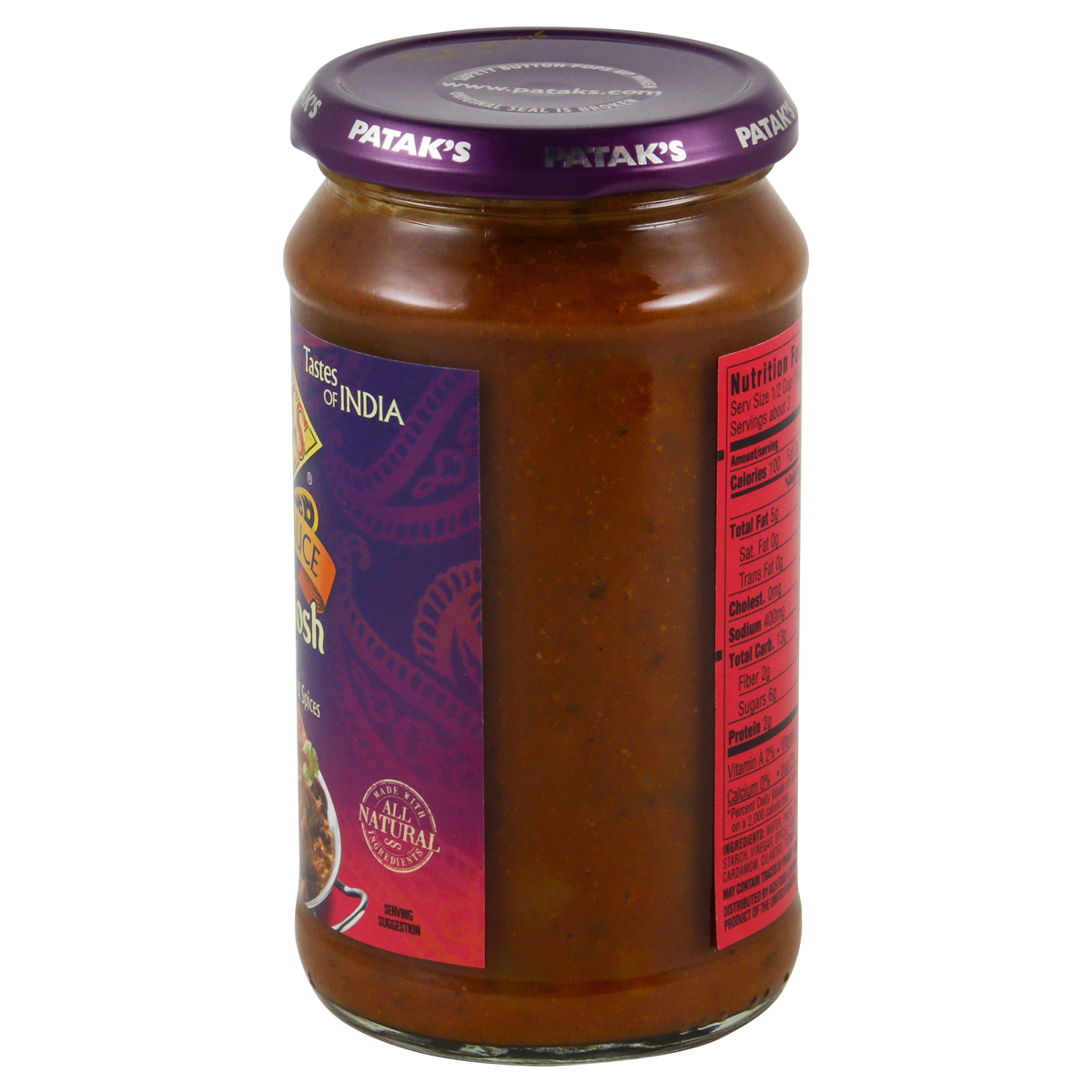 slide 3 of 4, Patak's Mild Mango Curry Simmer Sauce 15 oz, 15 oz