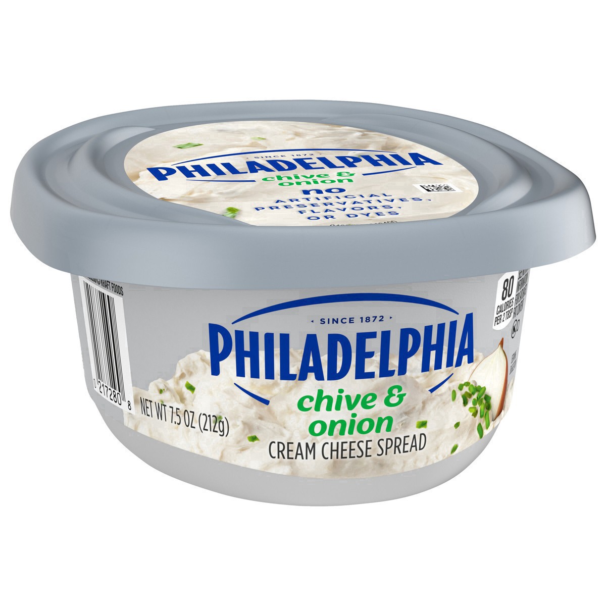 slide 21 of 48, Philadelphia Chive & Onion Cream Cheese Spread, 8 oz