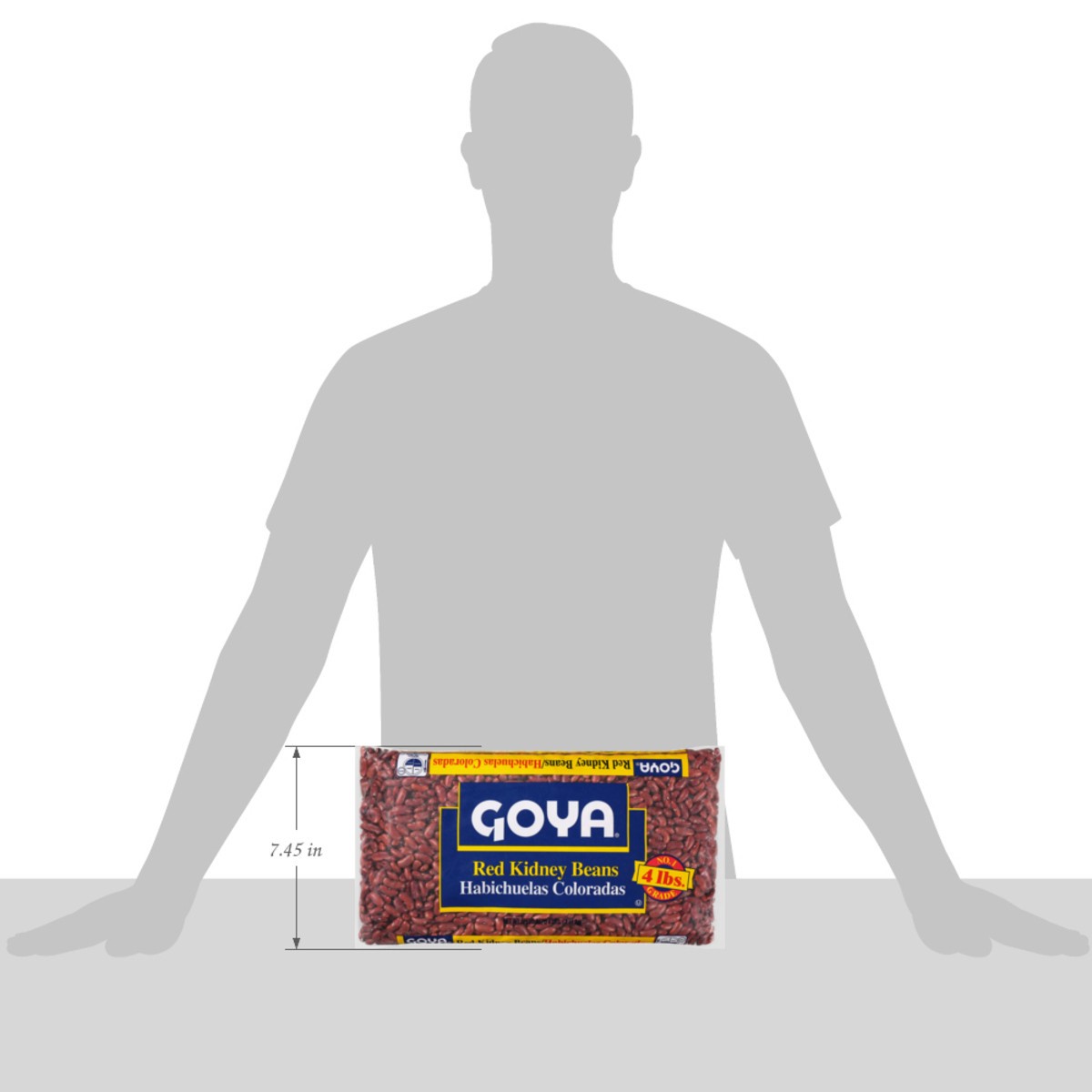 slide 3 of 15, Goya Red Kidney Beans 4 lb, 4 lb