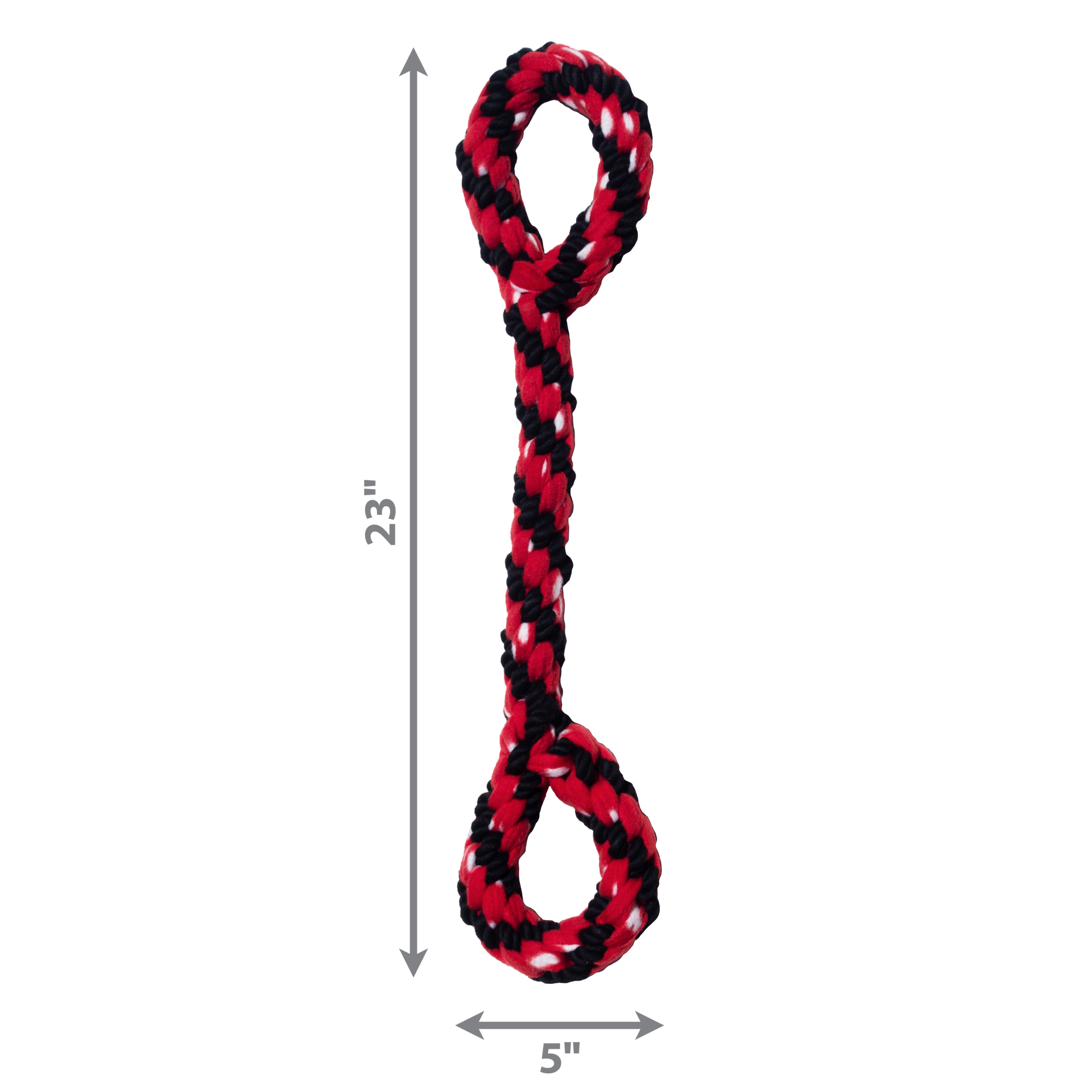 slide 2 of 4, KONG Signature Rope 22" Double Tug, 22 in
