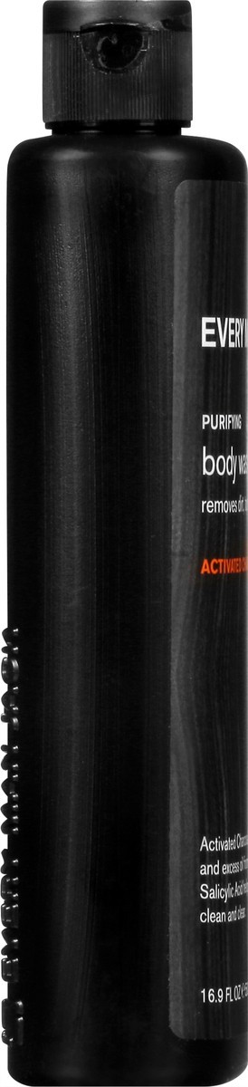 slide 2 of 12, Every Man Jack Purifying Activated Charcoal Body Wash 16.9 oz, 16.9 fl oz