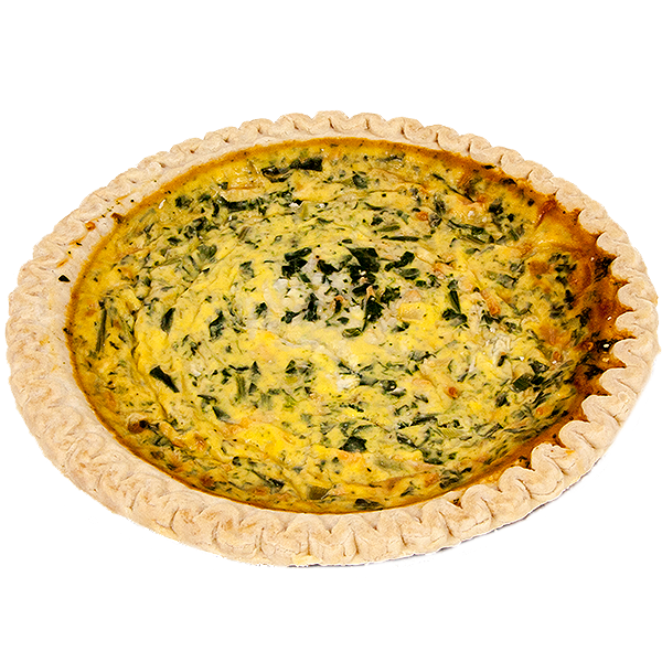 slide 1 of 1, L&B Spinach Quiche, 26 oz