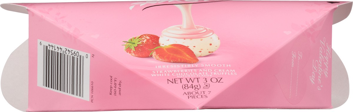 slide 12 of 14, Lindt Lindor Strawberries & Cream White Chocolate Truffles 3 oz, 3 oz