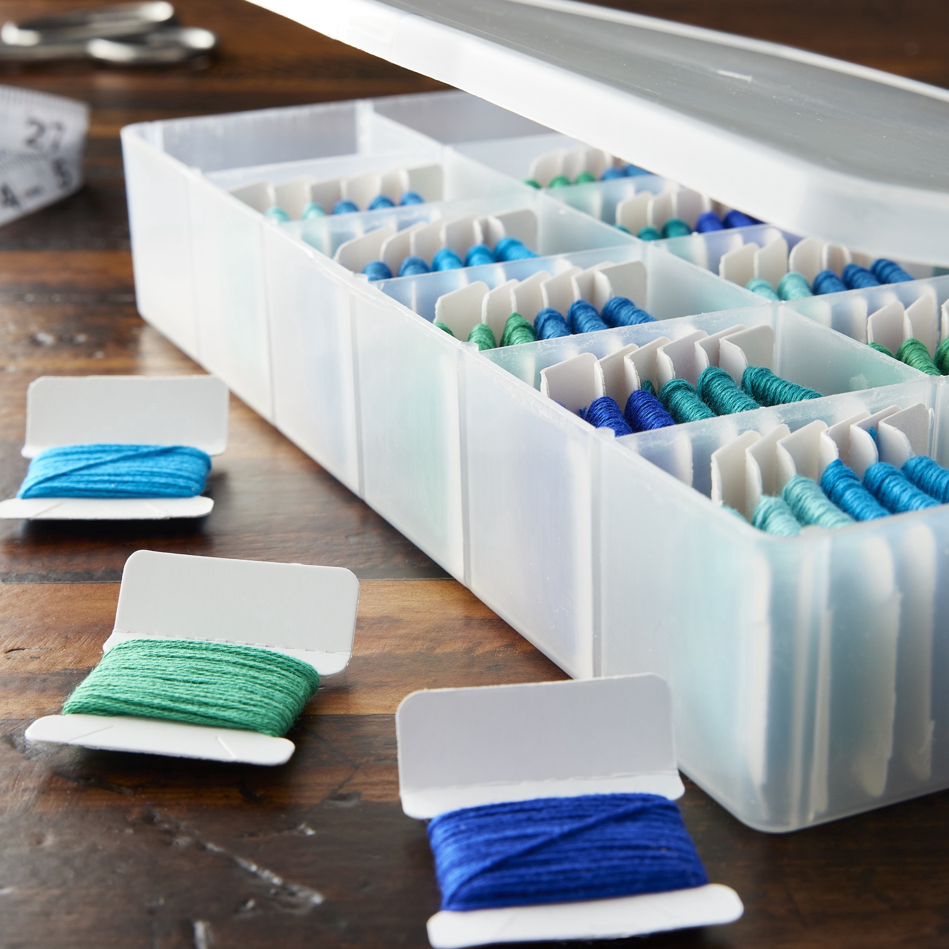 slide 3 of 5, Embroidery Floss Organizer Kit By Loops & Threads, 100ct., 100 ct