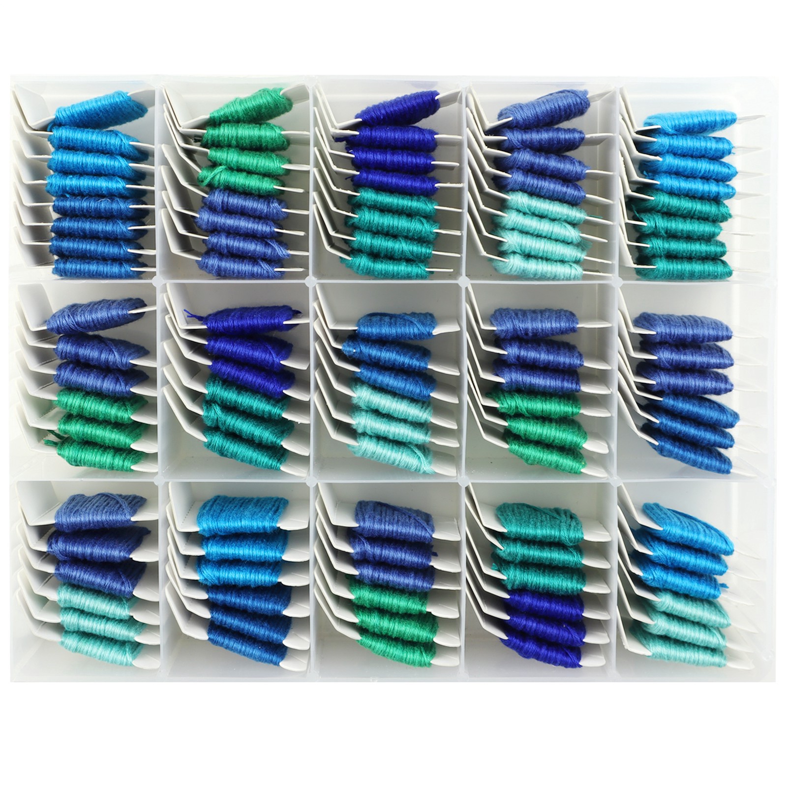 slide 2 of 5, Embroidery Floss Organizer Kit By Loops & Threads, 100ct., 100 ct