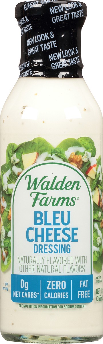 slide 1 of 12, Walden Farms Bleu Cheese Salad Dressing, 12 fl oz