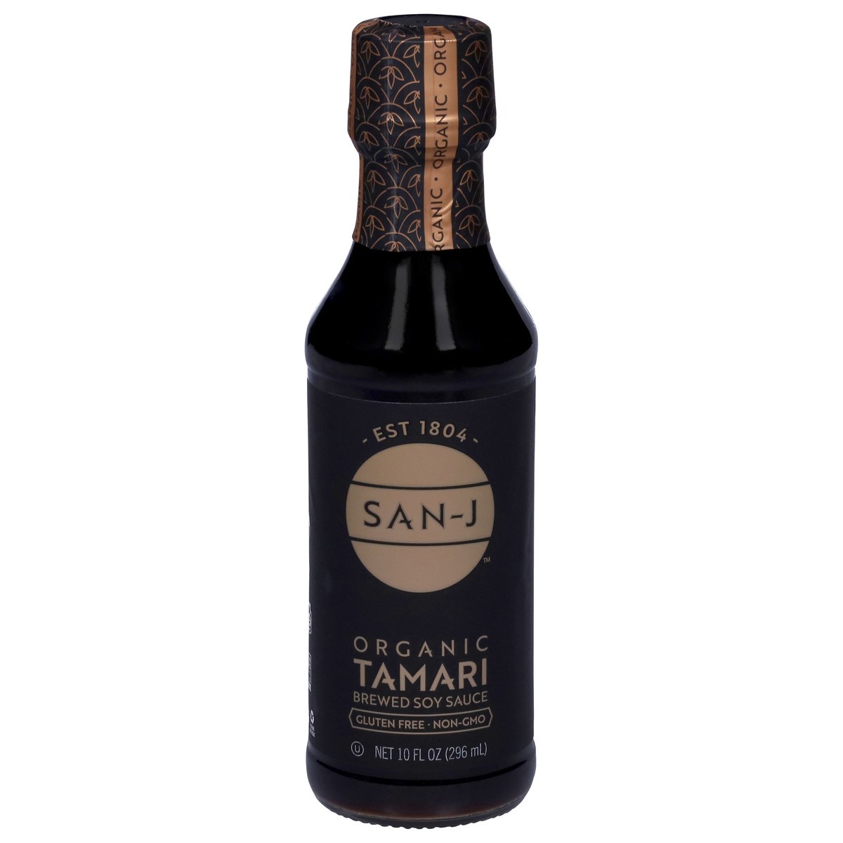 slide 1 of 12, San-J Organic Tamari Brewed Soy Sauce 10 fl oz, 10 fl oz