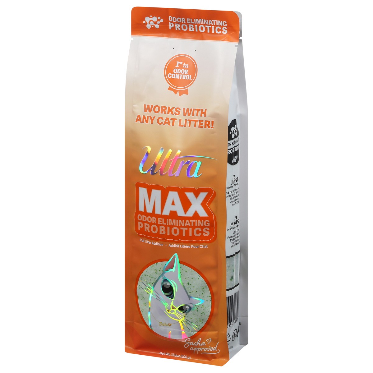 slide 3 of 12, UltraPet Max Odor Eliminating Probiotic Cat Litter Additive 17.6 oz, 17.6 oz