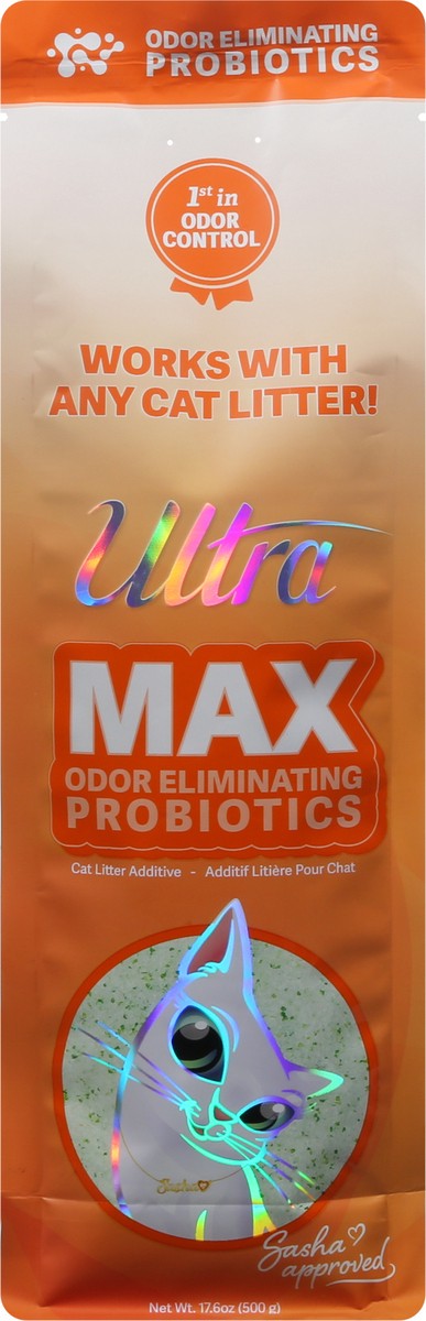 slide 11 of 12, UltraPet Max Odor Eliminating Probiotic Cat Litter Additive 17.6 oz, 17.6 oz
