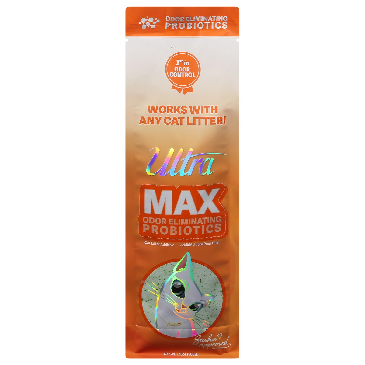 slide 12 of 12, UltraPet Max Odor Eliminating Probiotic Cat Litter Additive 17.6 oz, 17.6 oz