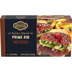 Private Selection Beef Prime Rib Patties