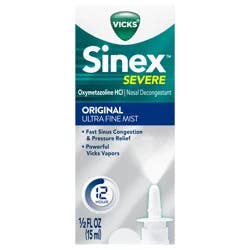 Sinex Vicks Sinex Severe Original Nasal Spray Ultra Fine Mist 0.5 fl oz