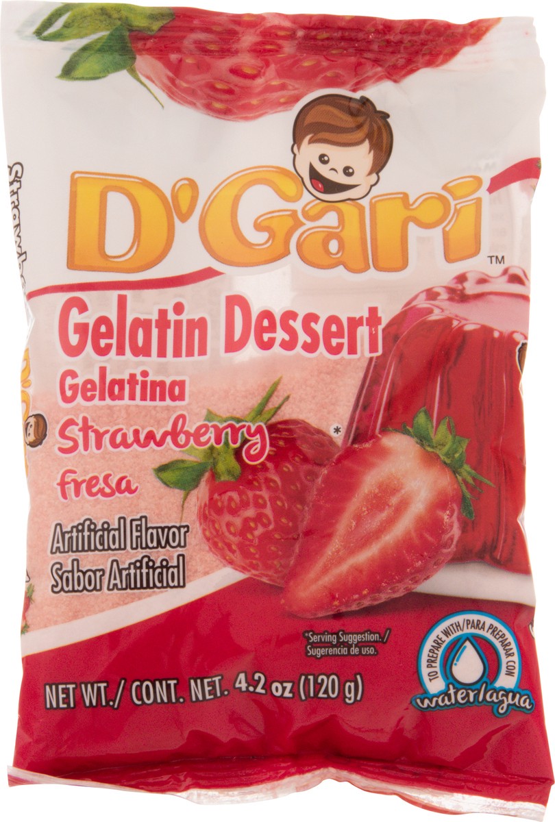 slide 3 of 11, GROCERY-DSD Gelatina Agua Fresa(Gelatin Mix For Water Strawberry), 4.2 oz