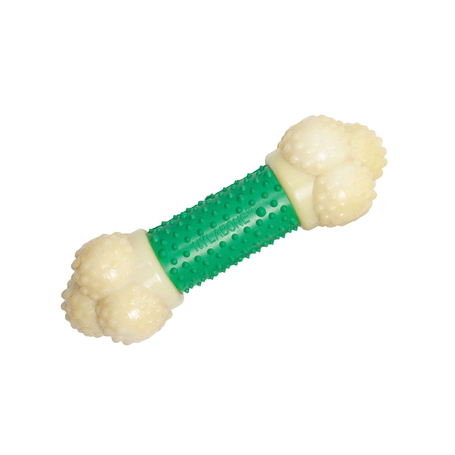slide 2 of 9, Nylabone Double Action Chew Wolf, 1 ct