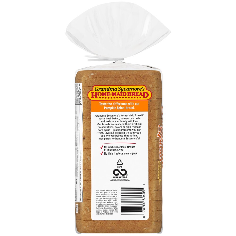slide 4 of 4, Grandma Sycamore's Pumpkin Spice Bread - 16 Oz, 1 ct