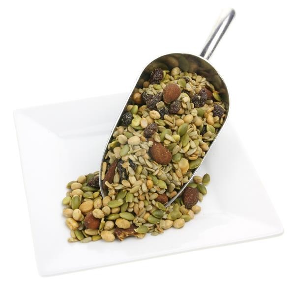 slide 1 of 1, Bergin Fruit and Nut Company Organic Roasted & Salted Trail Mix, per lb