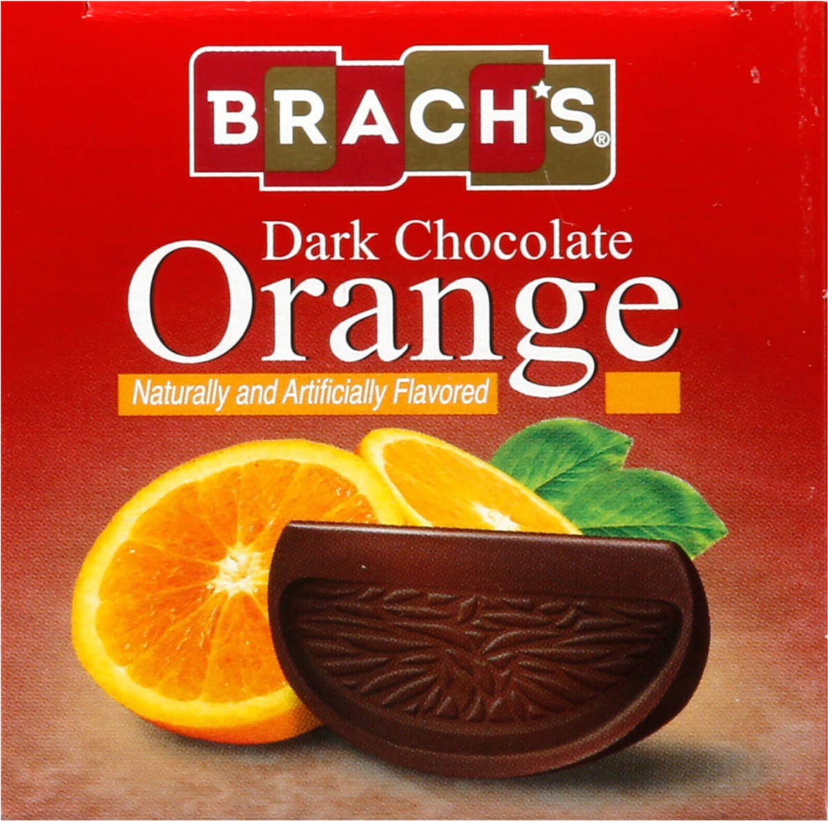 slide 2 of 10, BRACH'S Dark Chocolate Orange Holiday Candy 5.5 oz. Box, 5.5 oz