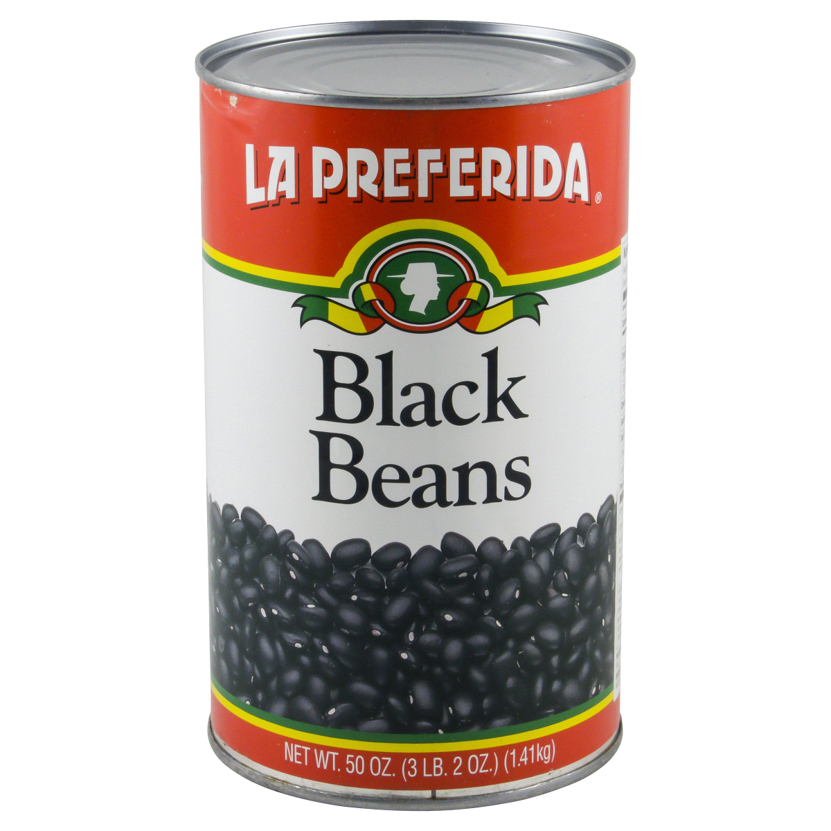 slide 1 of 2, La Preferida Black Beans, 50 oz