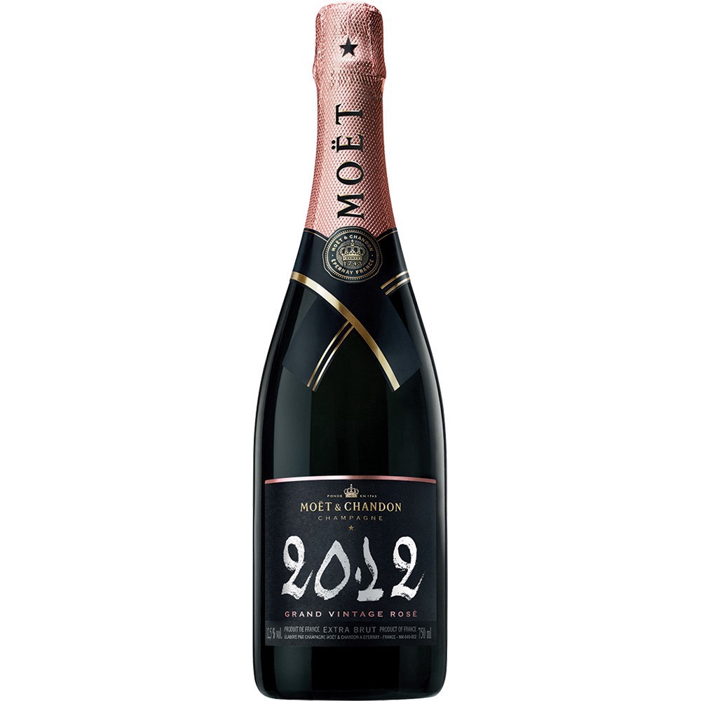 slide 1 of 1, Moet & Chandon Champagne Brut Rose Grand Vintage 2015 W/ Gift Box, 750 ml