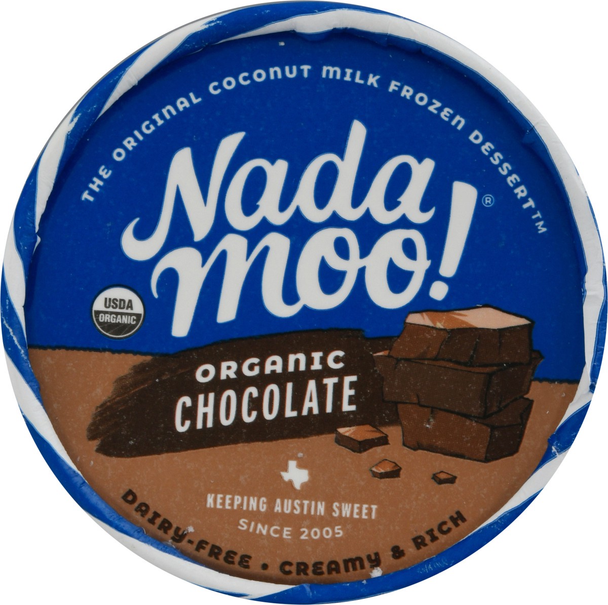 slide 3 of 9, NadaMoo! Dutch Chocolate Dairy-Free Frozen Dessert, 16 oz