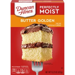 Duncan Hines Perfectly Moist Butter Golden Cake Mix Case Sale