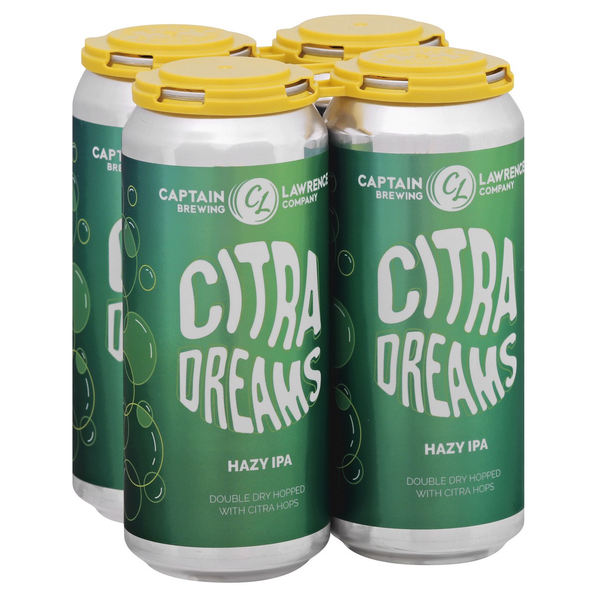 slide 10 of 11, Captain Lawrence Brewing Citra Dreams Hazy IPA Beer 4 ea, 16 oz