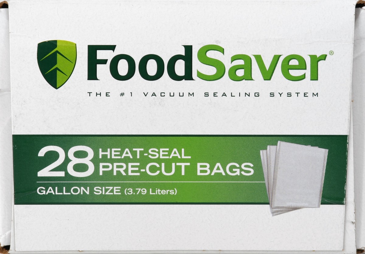 slide 2 of 5, FoodSaver Gallon Size Bags, 28 ct