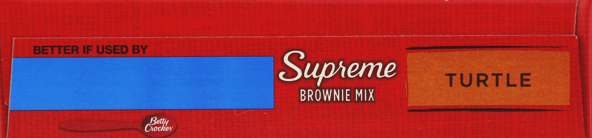 slide 2 of 4, Betty Crocker Supreme Brownie Mix, Turtle With Hershey's, 17.6 oz