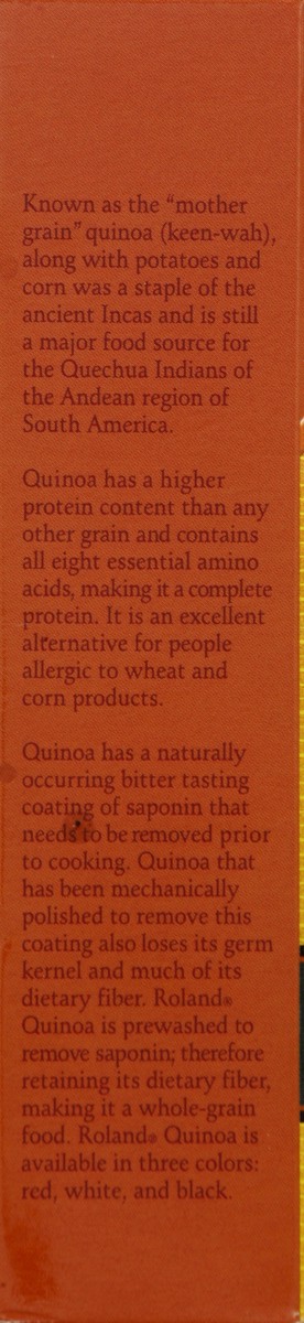 slide 2 of 4, Roland Black Quinoa, 12 oz