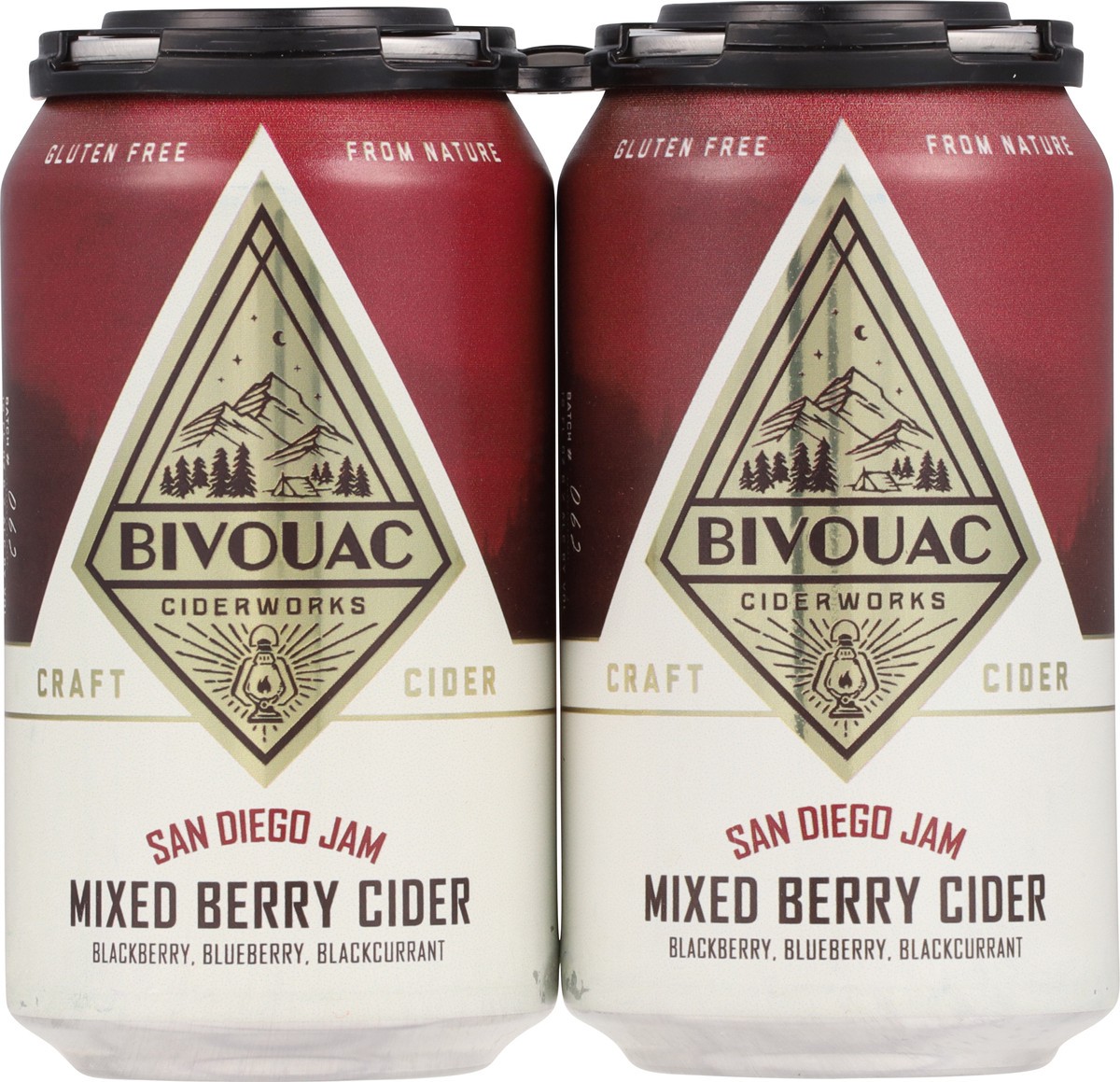 slide 9 of 12, Bivouac Ciderworks Mixed Berry Cider 6 - 12 fl oz Cans, 48 oz