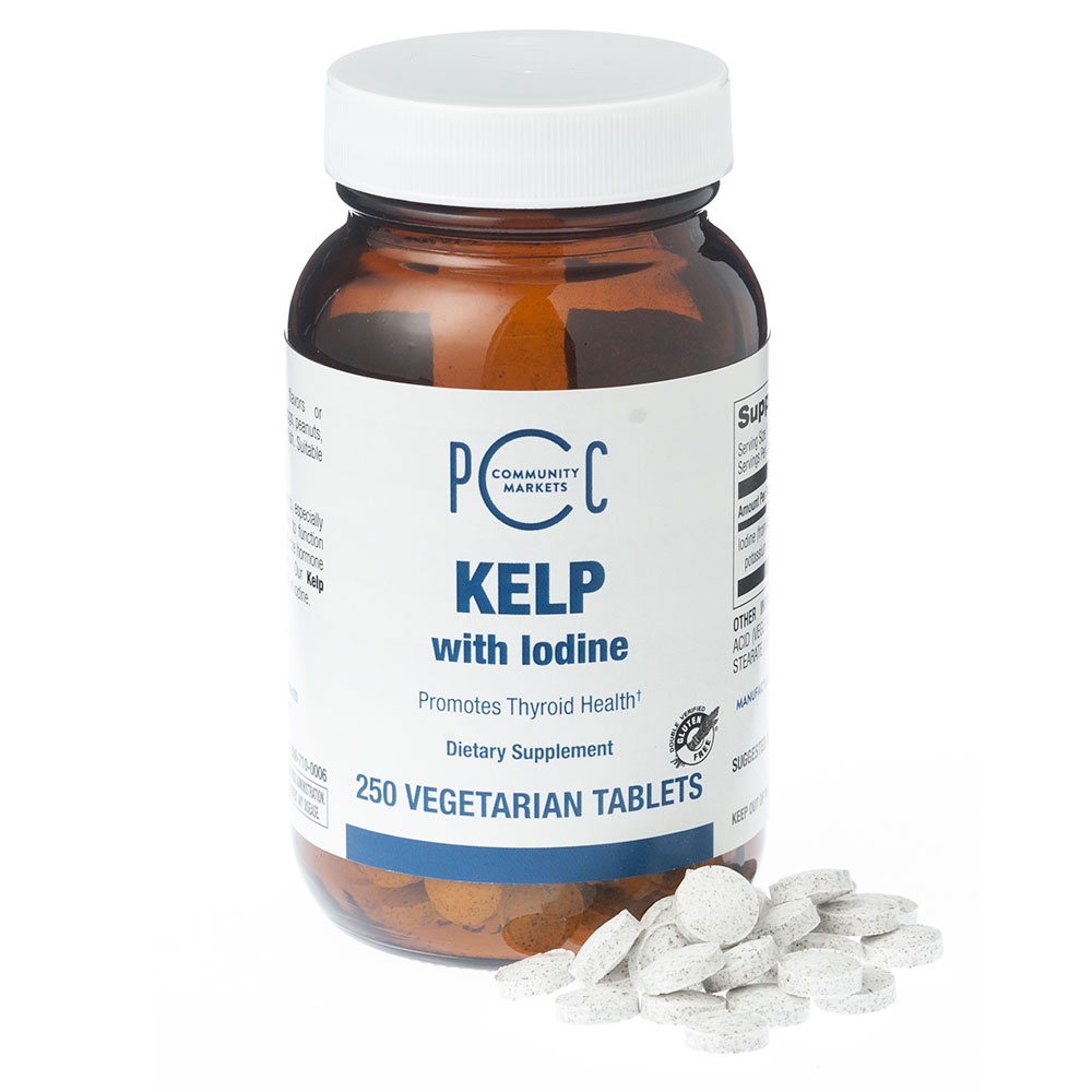 slide 1 of 1, PCC Kelp W/Iodine (Tablets), 250 ct