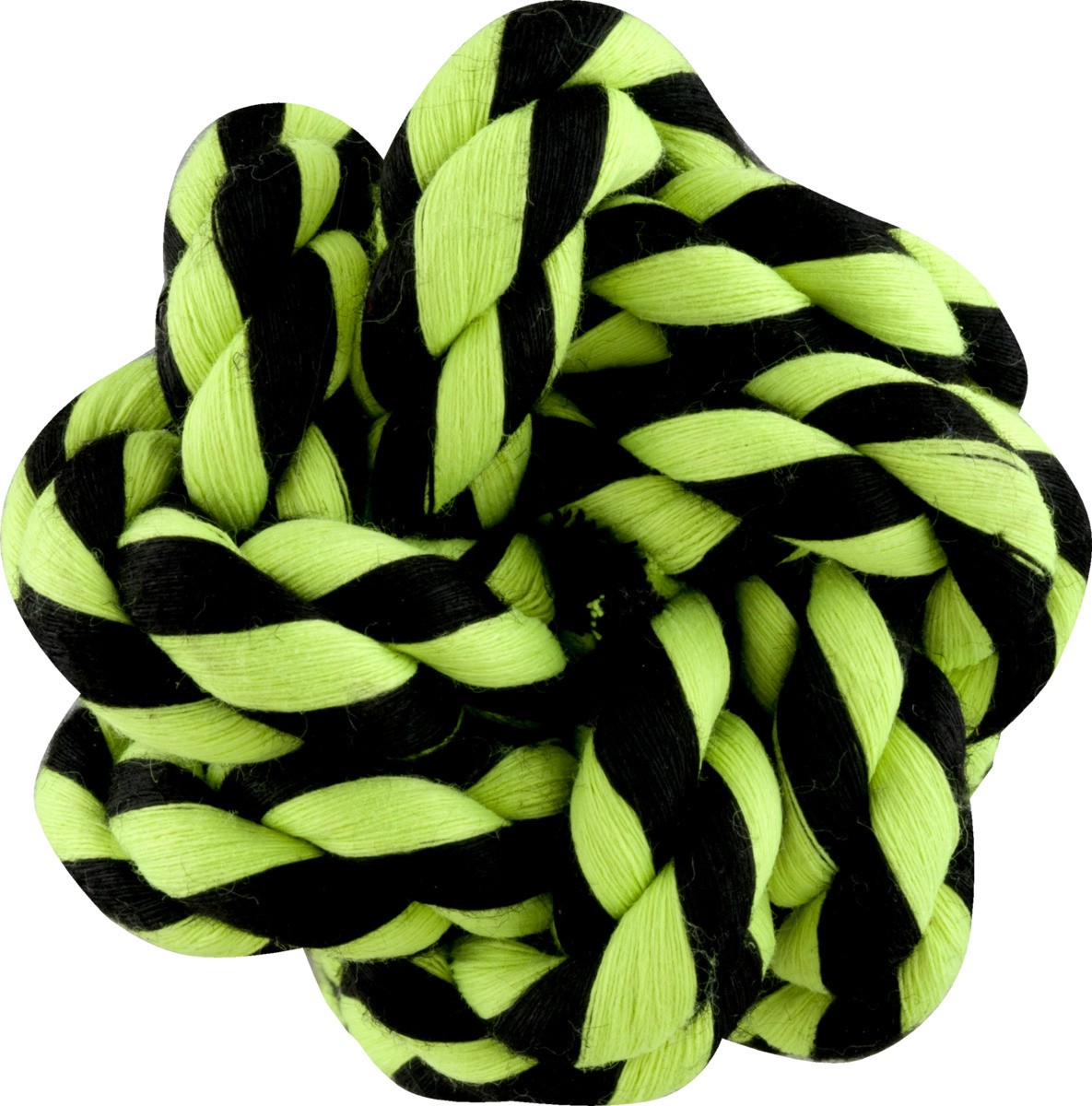 slide 6 of 9, MultiPet Nuts For Knots Rope Tug W/ Braided Stick Dog Toy, 1 ct