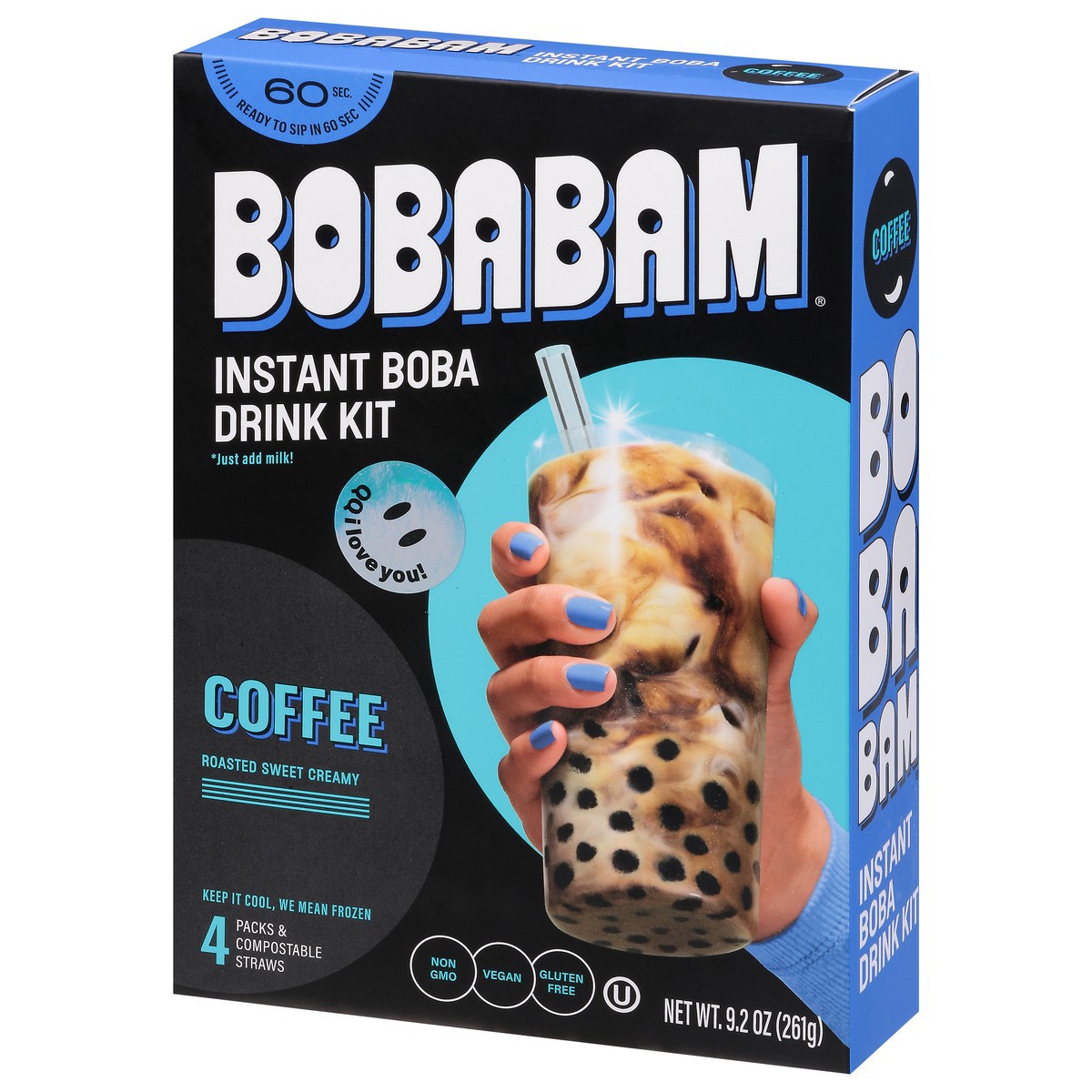 slide 7 of 9, Boba Bam Instant Coffee Boba Drink Kit 1 ea, 1 ct