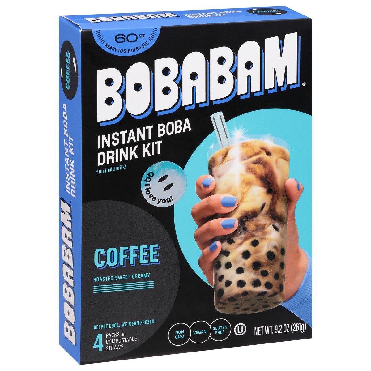 slide 3 of 9, Boba Bam Instant Coffee Boba Drink Kit 1 ea, 1 ct