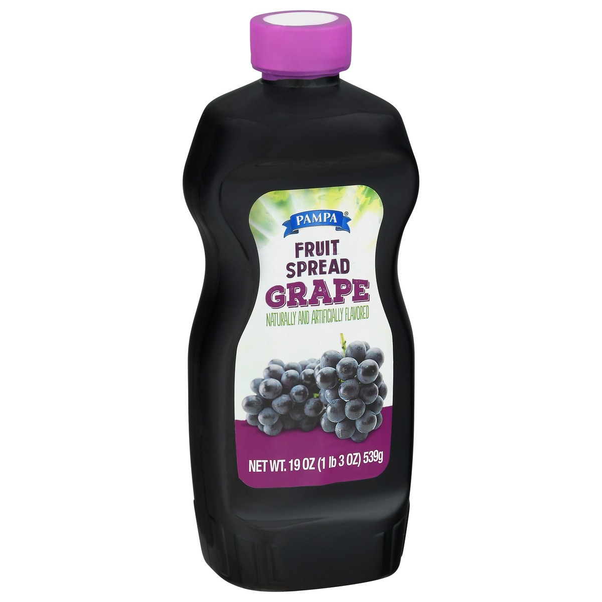 slide 2 of 9, Pampa Grape Squeez Jelly, 19 oz