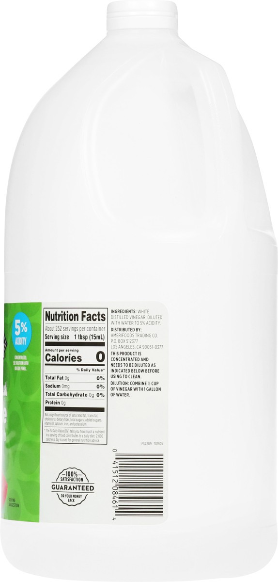 slide 7 of 13, First Street White Vinegar, 1 gal